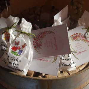 Die Landfrauen aus Weiler backen für Ihre Mitglieder